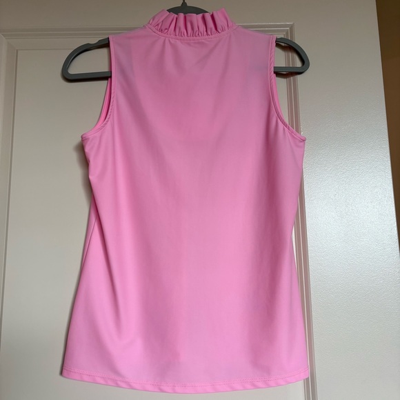 Jude Connally Maura Sleeveless Ruffle Neck Top Size XS - Picture 2 of 4